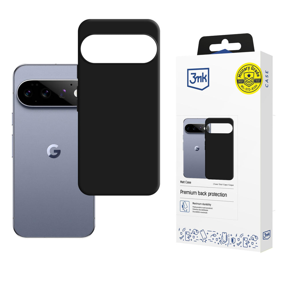 3mk Matt Case for Google Pixel 11 / Pixel 11 Pro - Black_0