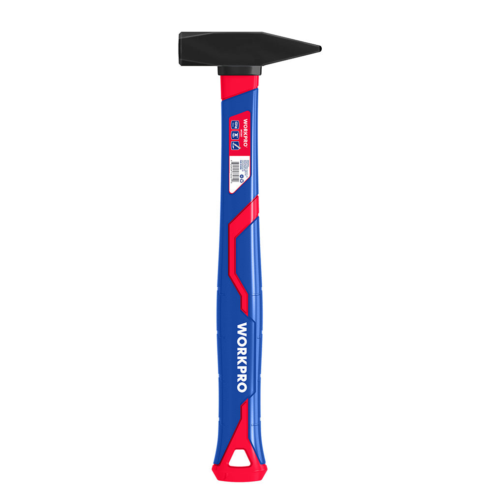 Martelo de usinagem com cabo de fibra de vidro 300g. workpro_0