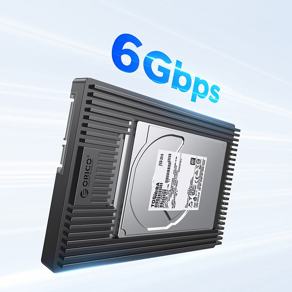 Orico D2SS-6G Drive Adapter 2.5" to 3.5" Converter - Black_6