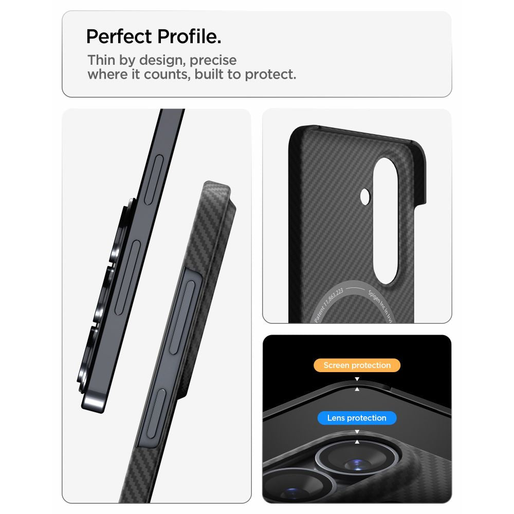 Hard Case Spigen Air Skin with MagSafe for Samsung Galaxy S26 S942, Black ACS11059_15