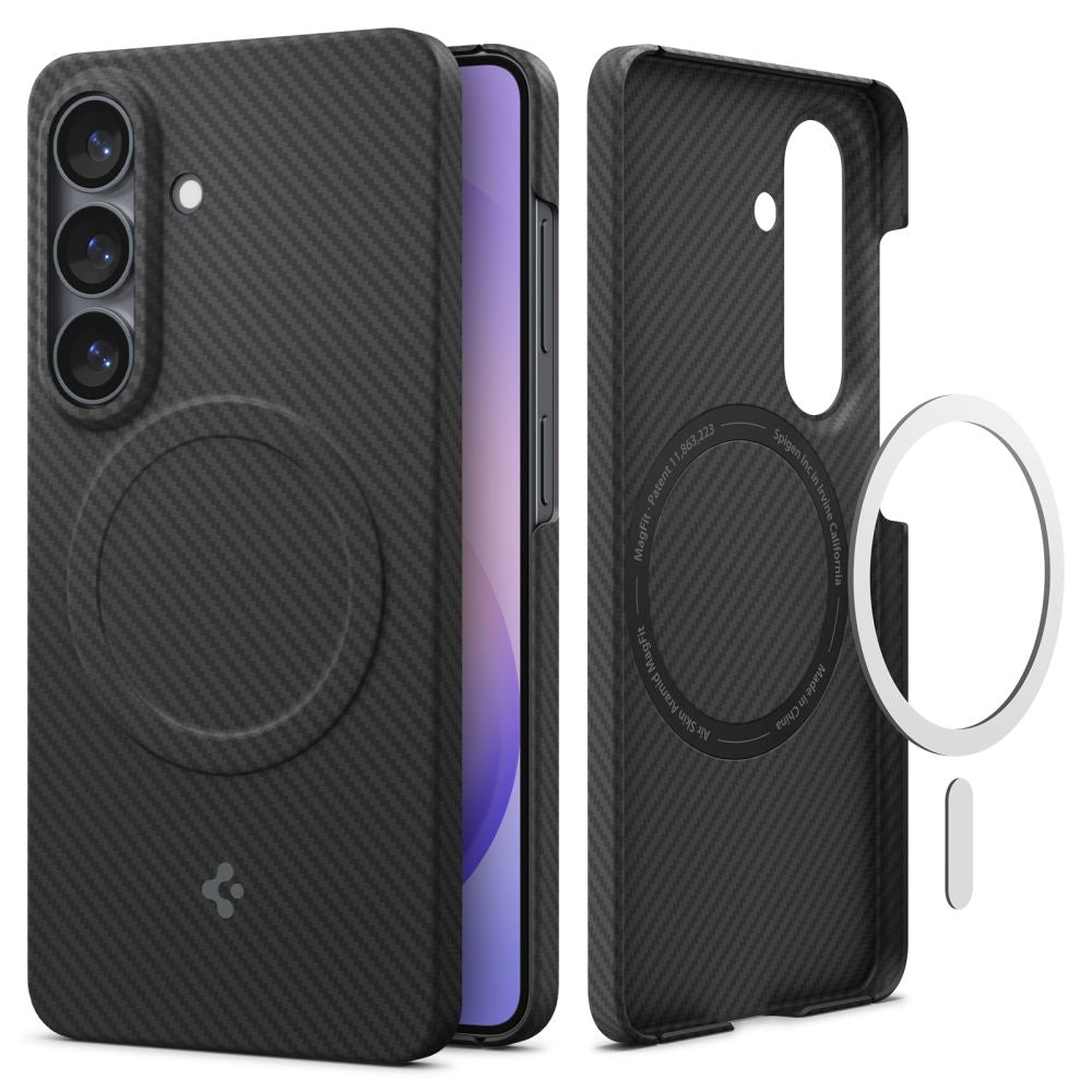 Hard Case Spigen Air Skin with MagSafe for Samsung Galaxy S26 S942, Black ACS11059_1