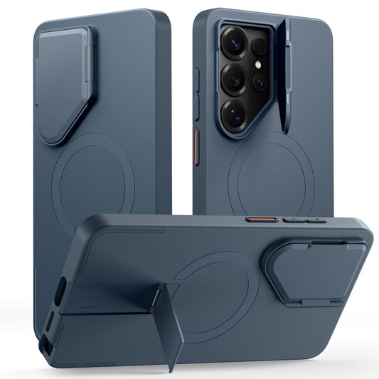 Tech-Protect Kevlar Aura MagSafe Case for Samsung Galaxy S26 Ultra - Navy Blue_0