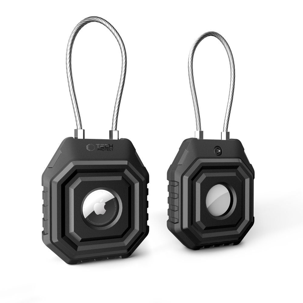 Tech-Protect Kevlar Seal Case for Apple AirTag 1/2 - Black_0