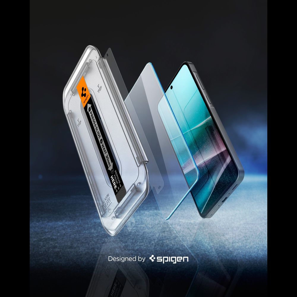 Front Cover Clear Screen Protector Spigen GlastR EZ FIT HD for Samsung Galaxy A37 5G / Galaxy A36 A366 AGL11365 _6
