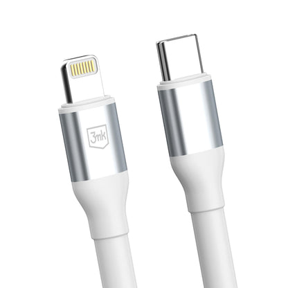 3mk Hyper Cable N-SERIES USB-C / Lightning 3m PD 3.0 9V/3A 27W - white_3