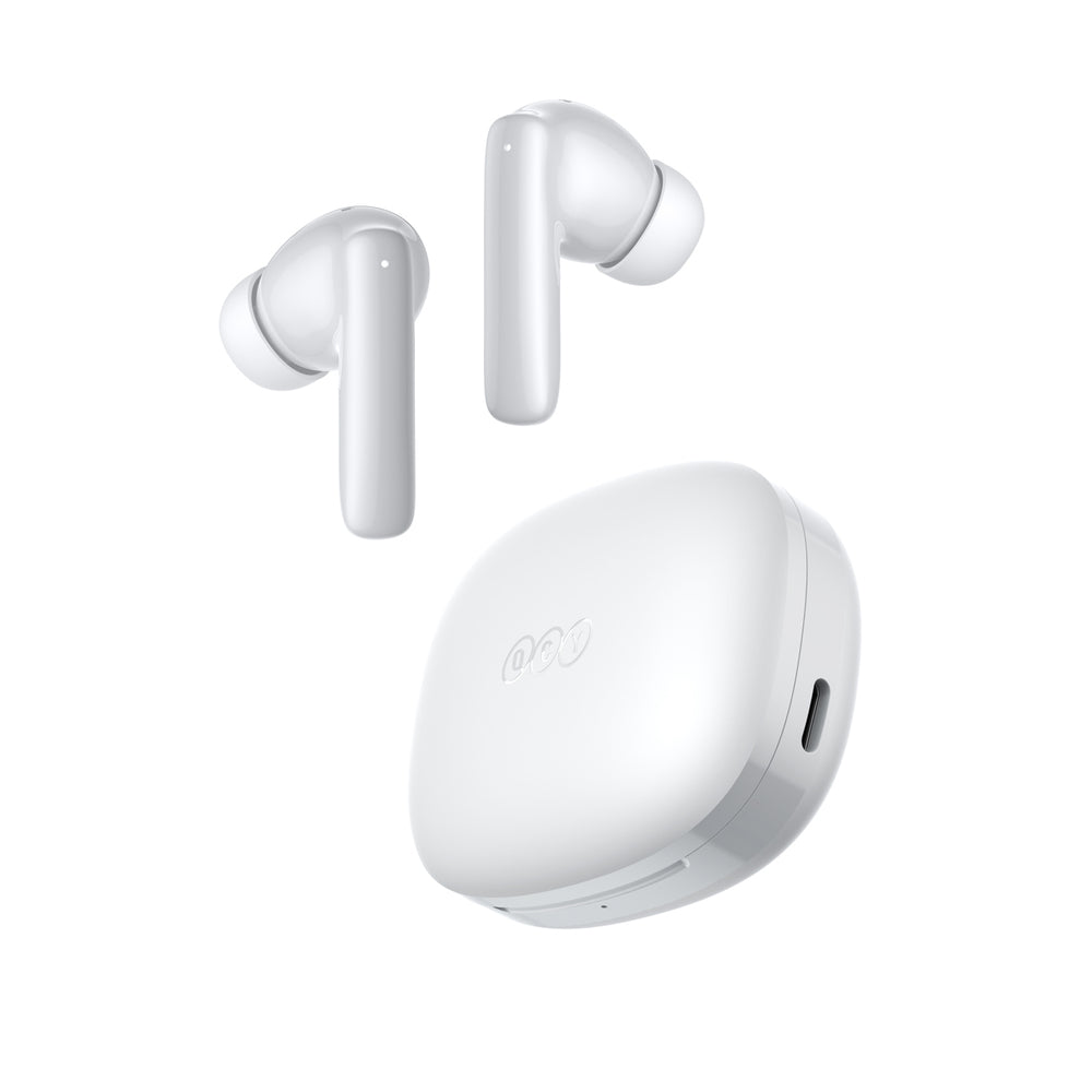 QCY T13 Pro Kabellose In-Ear-Kopfhörer mit Geräuschunterdrückung (ANC) – Weiß_2