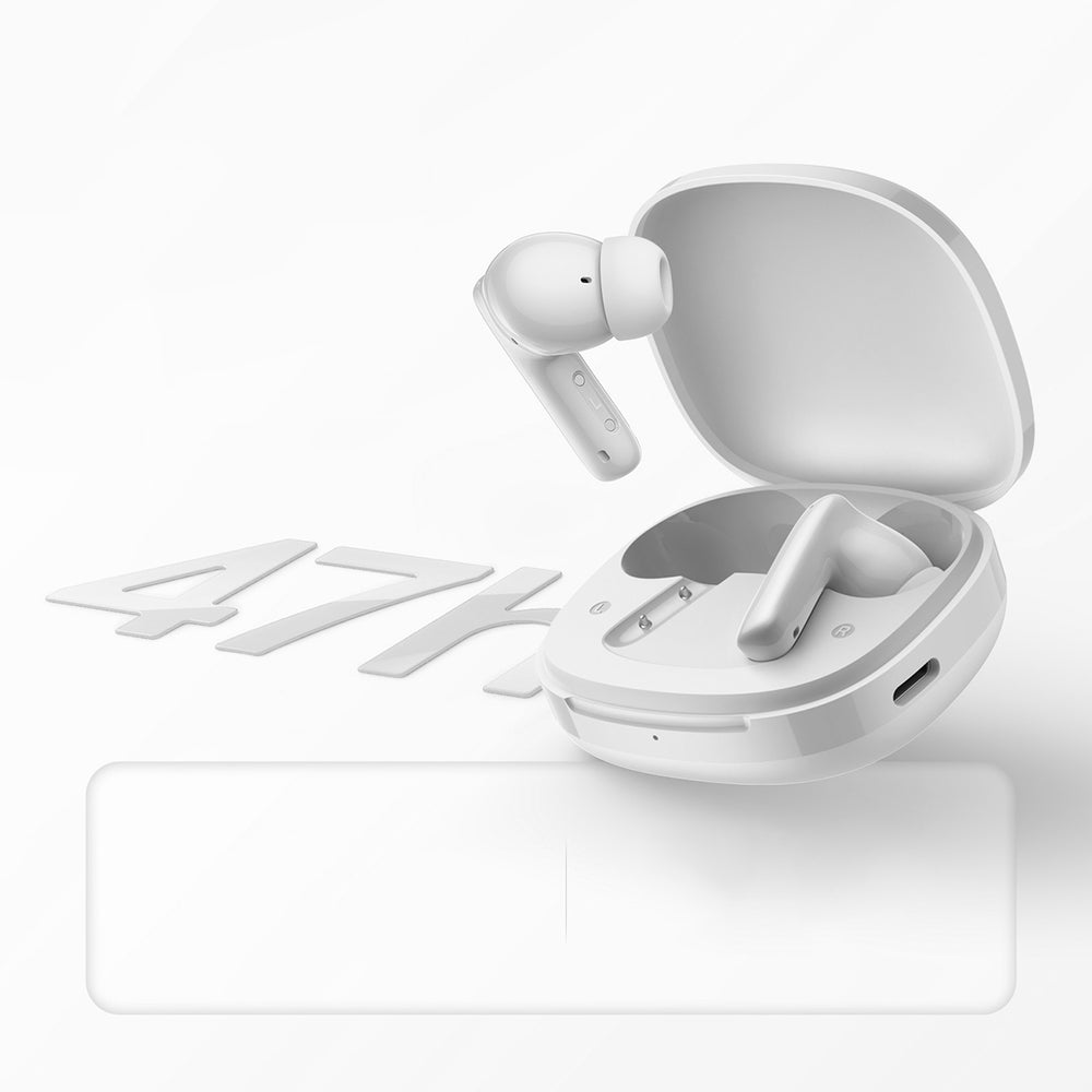 QCY T13 Pro Kabellose In-Ear-Kopfhörer mit Geräuschunterdrückung (ANC) – Weiß_8