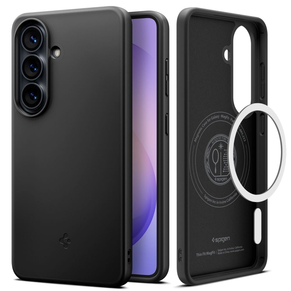 Hard Case Spigen Thin Fit with MagSafe for Samsung Galaxy S26 S942, Black ACS11396 _1