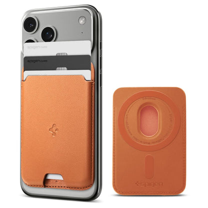 Spigen Valentinus MagSafe Magnetic Phone Wallet - Orange_0
