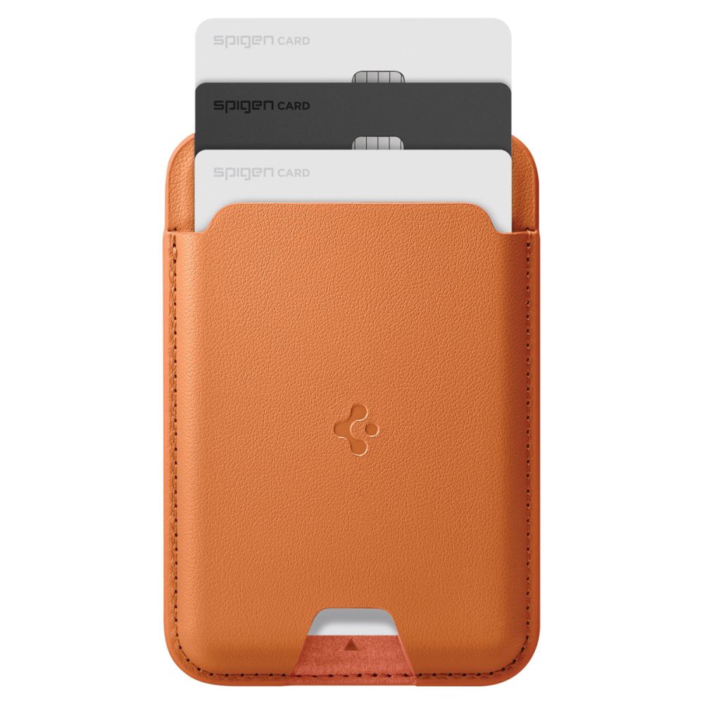 Spigen Valentinus MagSafe Magnetic Phone Wallet - Orange_2