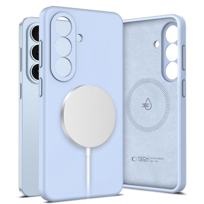 Tech-Protect Silicone MagSafe Case for Samsung Galaxy S26 - Blue_0