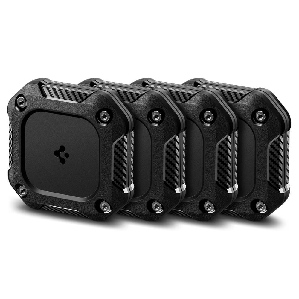 Spigen Tough Armor 4-Pack Case for Apple AirTag 1/2 - Black_0