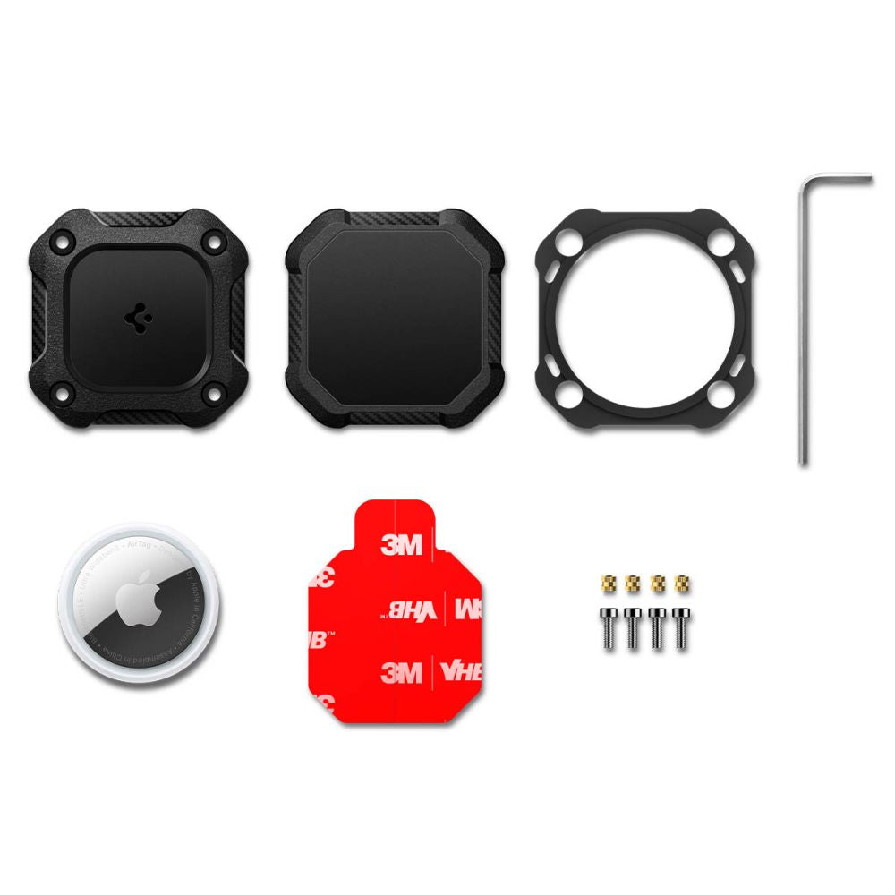 Spigen Tough Armor 4-Pack Case for Apple AirTag 1/2 - Black_7