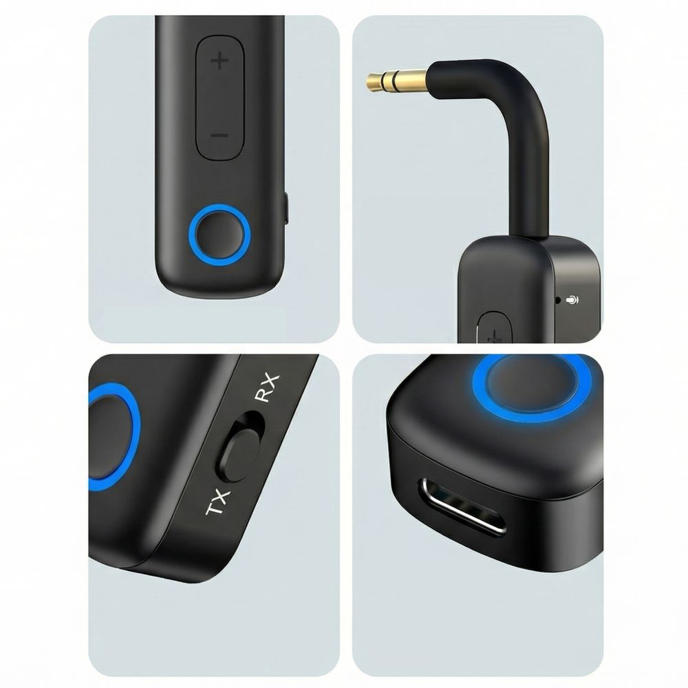 Tech-Protect Ultraboost AU02 Bluetooth 5.4 audio adapter - black_3