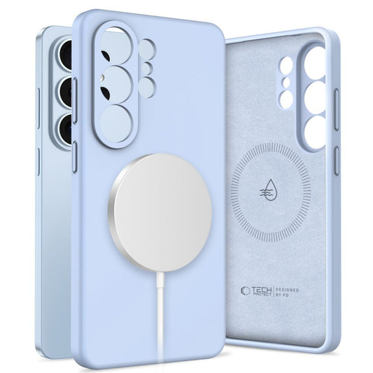 Tech-Protect Silicone MagSafe Case for Samsung Galaxy S26 Ultra - Blue_0