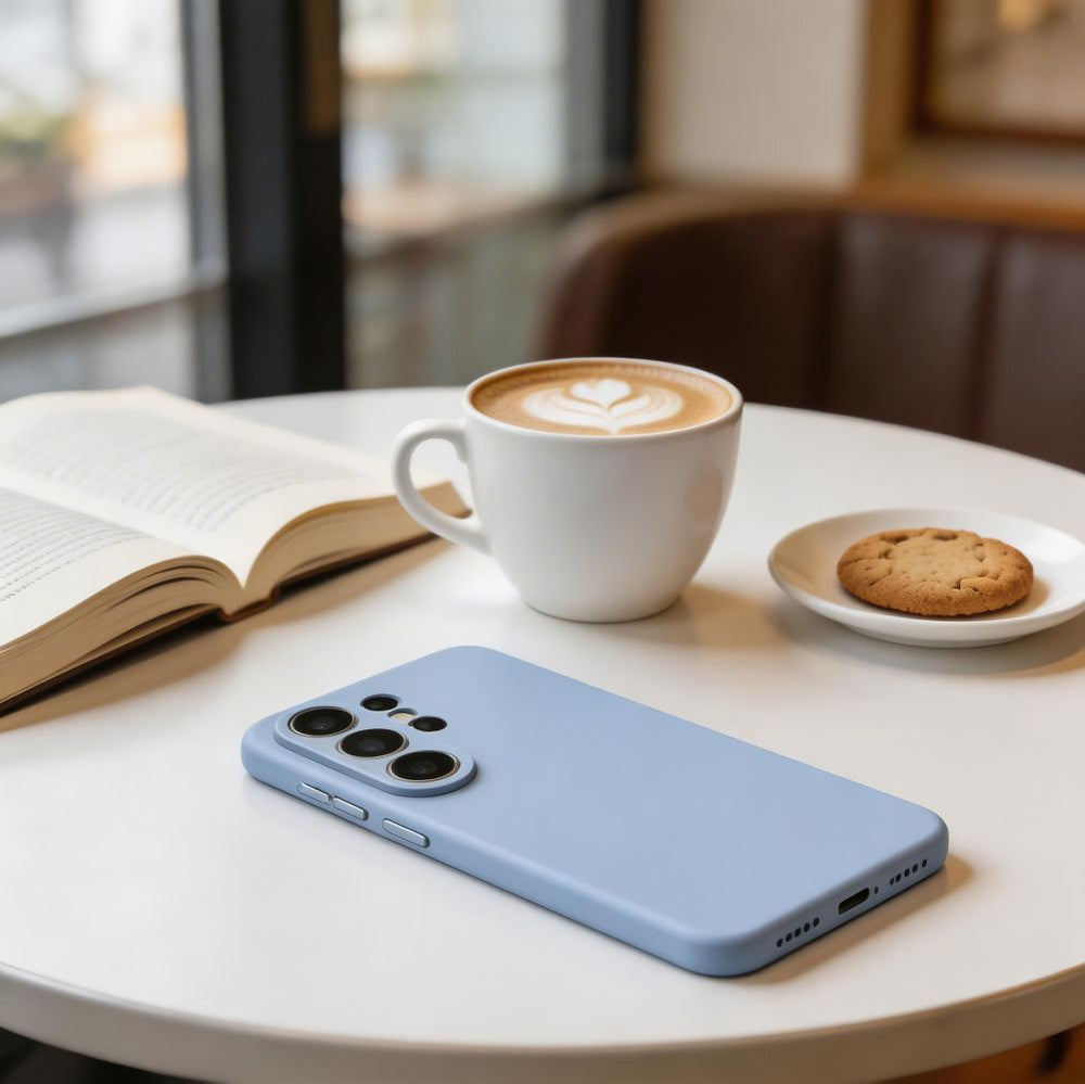 Tech-Protect Silicone MagSafe Case for Samsung Galaxy S26 Ultra - Blue_5