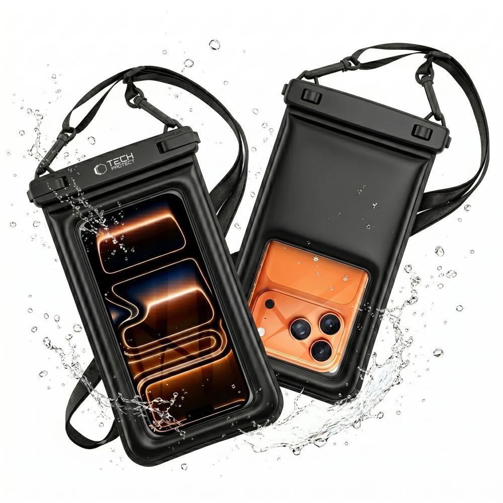 Tech-Protect UWC7 Waterproof Case 6.9" - Black_0