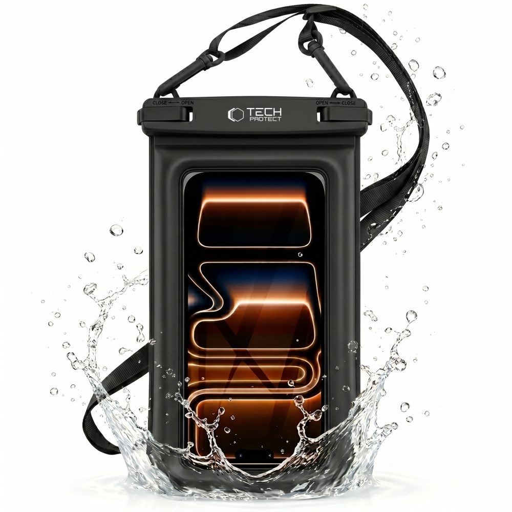 Tech-Protect UWC7 Waterproof Case 6.9" - Black_1