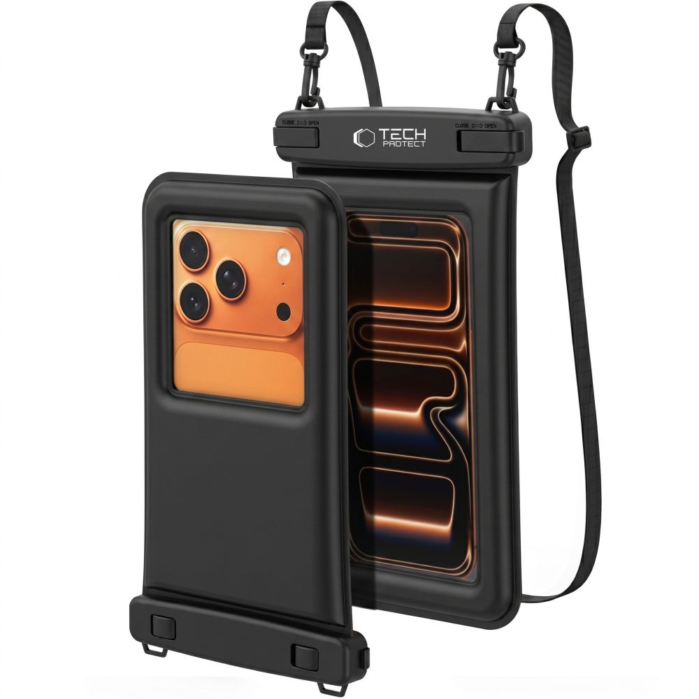 Tech-Protect UWC7 Waterproof Case 6.9" - Black_3