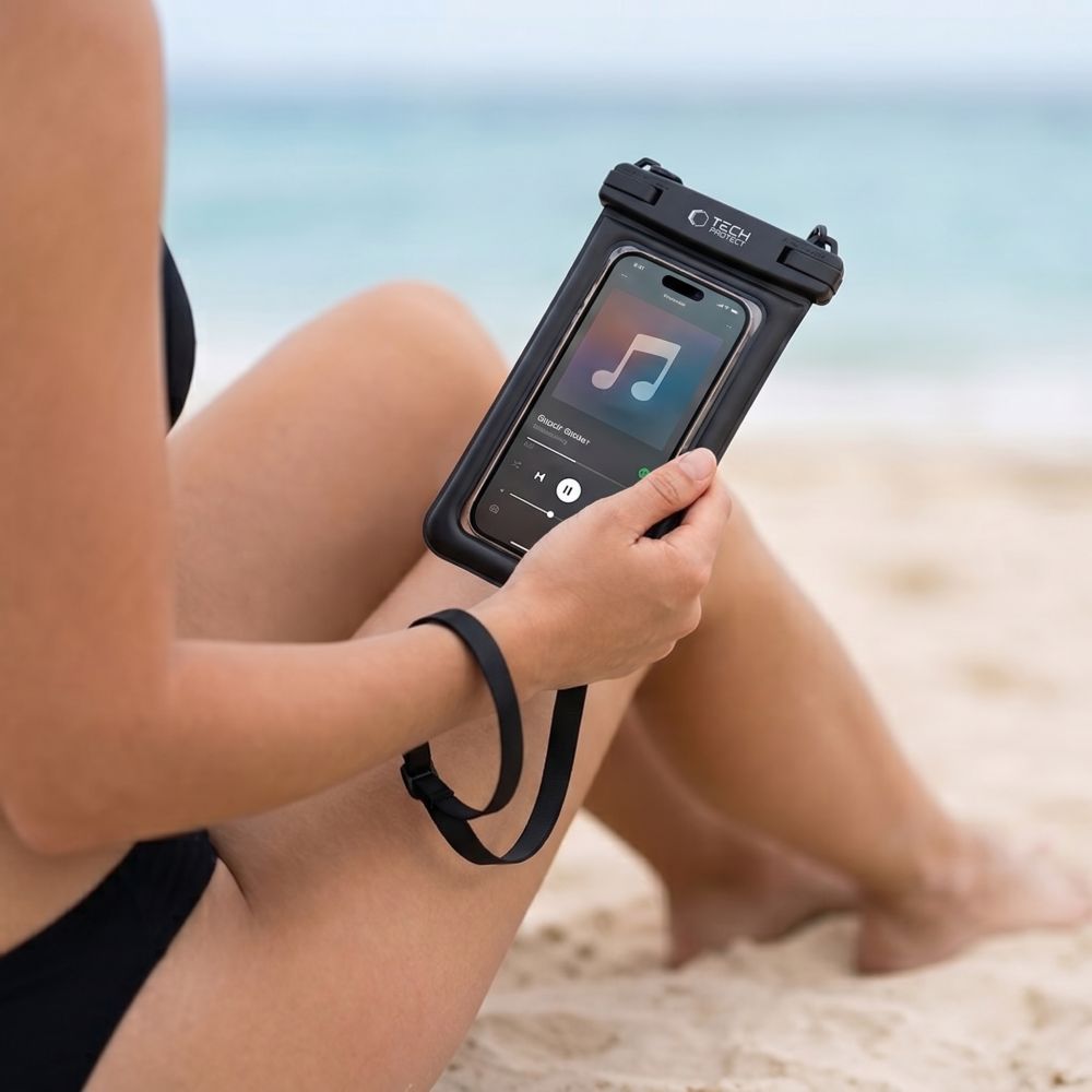 Tech-Protect UWC7 Waterproof Case 6.9" - Black_5