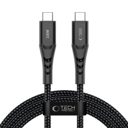 Tech-Protect Ultraboost UB11T USB-C / USB-C PD 100W / QC3.0 Cable 200 cm - Black_0