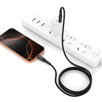 Tech-Protect Ultraboost UB11T USB-C / USB-C PD 100W / QC3.0 Cable 200 cm - Black_4