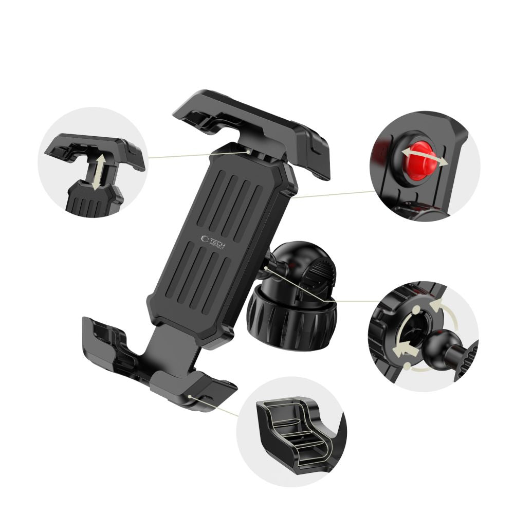 Tech-Protect V6 Handlebar Mount - Black_4