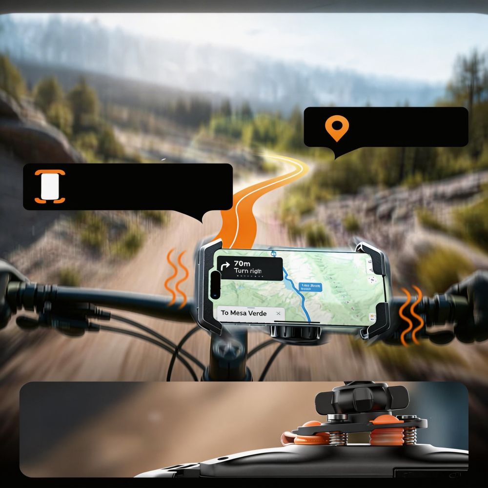 Tech-Protect V7 Handlebar Mount - Black_7