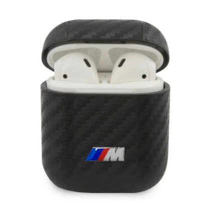 Etui BMW PU Carbon M Collection na AirPods 1 / 2 cover - czarne_0