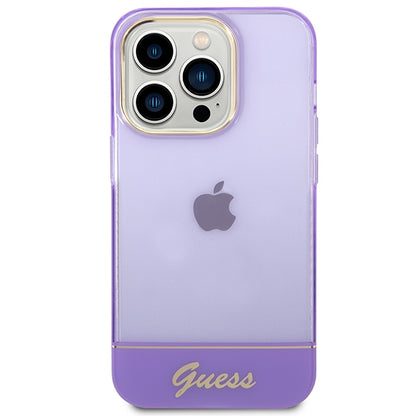 Etui Guess Translucent na iPhone 14 Pro Max - fioletowe_2