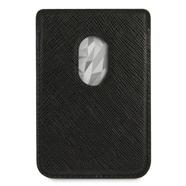 Portfel magentyczny Karl Lagerfeld Wallet CardSlot Saffiano Choupette Head MagSafe na telefon - czarny_2