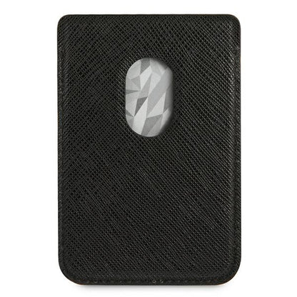 Portfel magentyczny Karl Lagerfeld Wallet CardSlot Saffiano Choupette Head MagSafe na telefon - czarny_2
