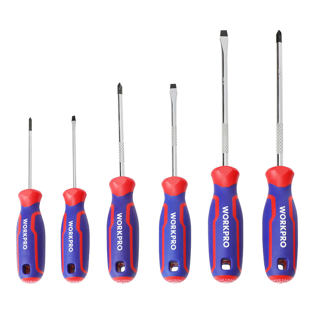 Chave de fenda, conjunto de 6 peÃ§as. workpro_0