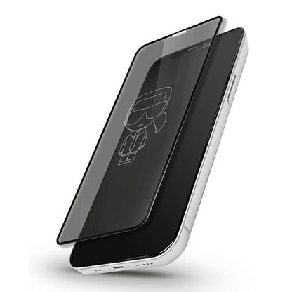 Szkło hartowane Karl Lagerfeld Magic Logo na iPhone 12 Pro Max_0
