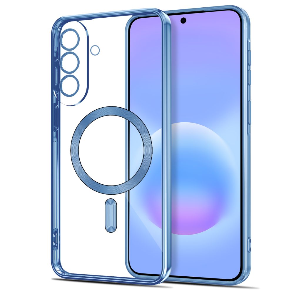 Tech-Protect MagFlex MagSafe Case for Samsung Galaxy A57 5G - Transparent Blue_1