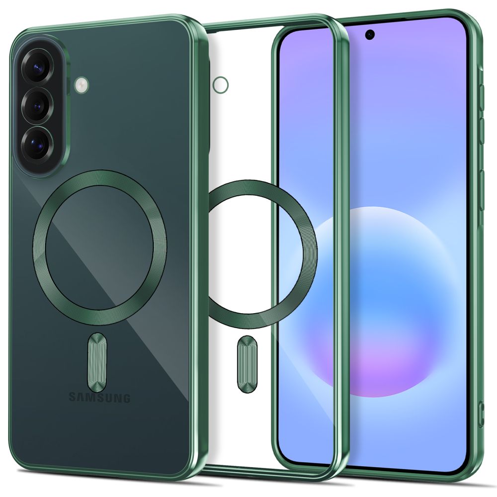 Tech-Protect MagFlex MagSafe Case for Samsung Galaxy A37 5G - Transparent Green_0