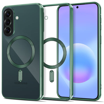 Tech-Protect MagFlex MagSafe Case for Samsung Galaxy A37 5G - Transparent Green_0