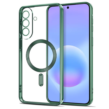 Tech-Protect MagFlex MagSafe Case for Samsung Galaxy A37 5G - Transparent Green_1