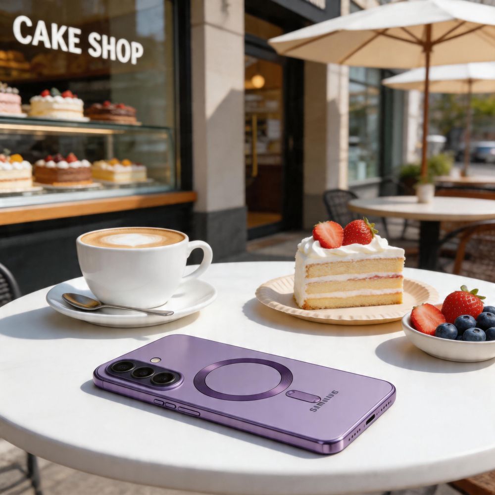 Tech-Protect MagFlex MagSafe Case for Samsung Galaxy A37 5G - Transparent Purple_3