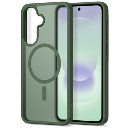 Tech-Protect Magmat MagSafe Case for Samsung Galaxy A36 / A56 / A37 5G - Matte Green_1