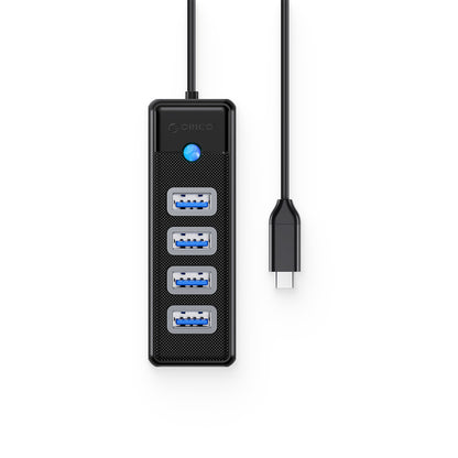 Orico PW4U-C3 USB Hub 4-Port USB-A 3.0 1.8m - Black_1