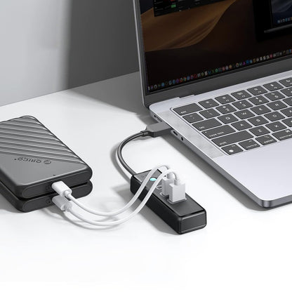 Orico PWC2U-U3 3-port USB hub 2x USB-A 3.0 1x USB-C 3.0 1.8 m - black_2