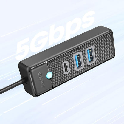 Orico PWC2U-U3 3-port USB hub 2x USB-A 3.0 1x USB-C 3.0 1.8 m - black_3