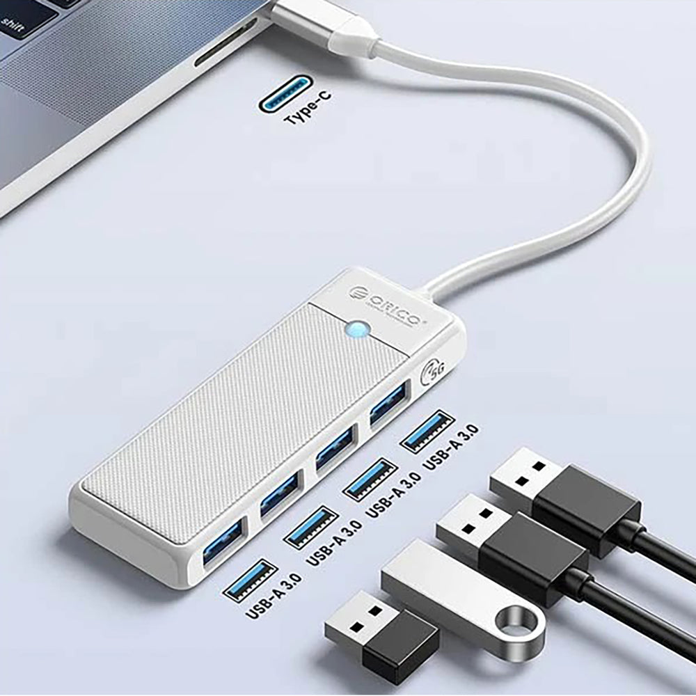 Orico PAPW4A-C3 USB Hub 4-port 4x USB-A 3.0 1.8 m - white_1