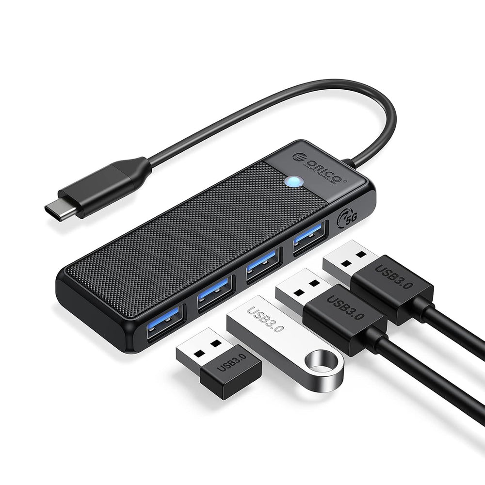Orico PAPW4A-C3 USB Hub 4-port 4x USB-A 3.0 0.15 m - black_0