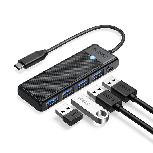 Orico PAPW4A-C3 USB Hub 4-port 4x USB-A 3.0 0.15 m - black_0
