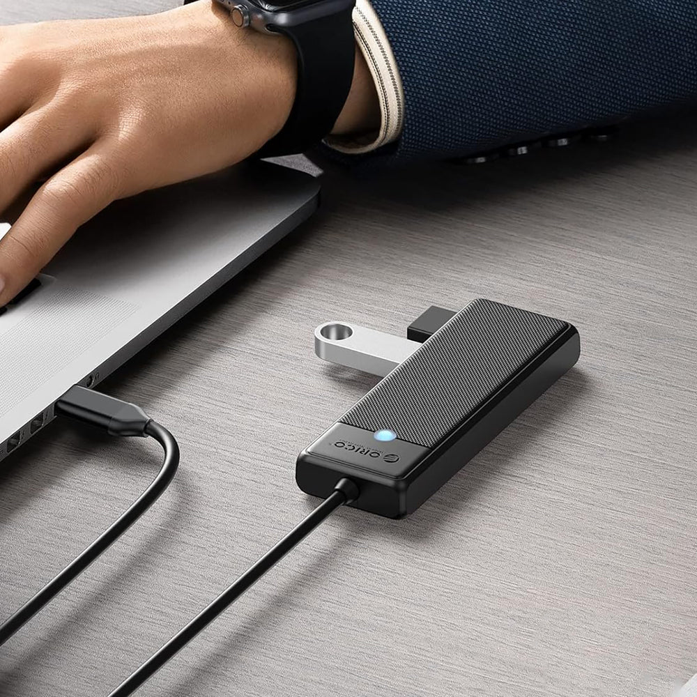 Orico PAPW4A-C3 USB Hub 4-port 4x USB-A 3.0 0.15 m - black_4
