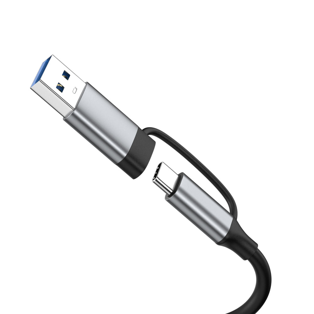 Wozinsky WAH-81 8-in-1 USB Hub with USB 3.0 SD Card Reader and Audio Output - Gray_4