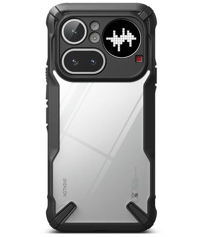 Ringke Fusion X case for Nothing Phone 4A Pro - transparent and black_2