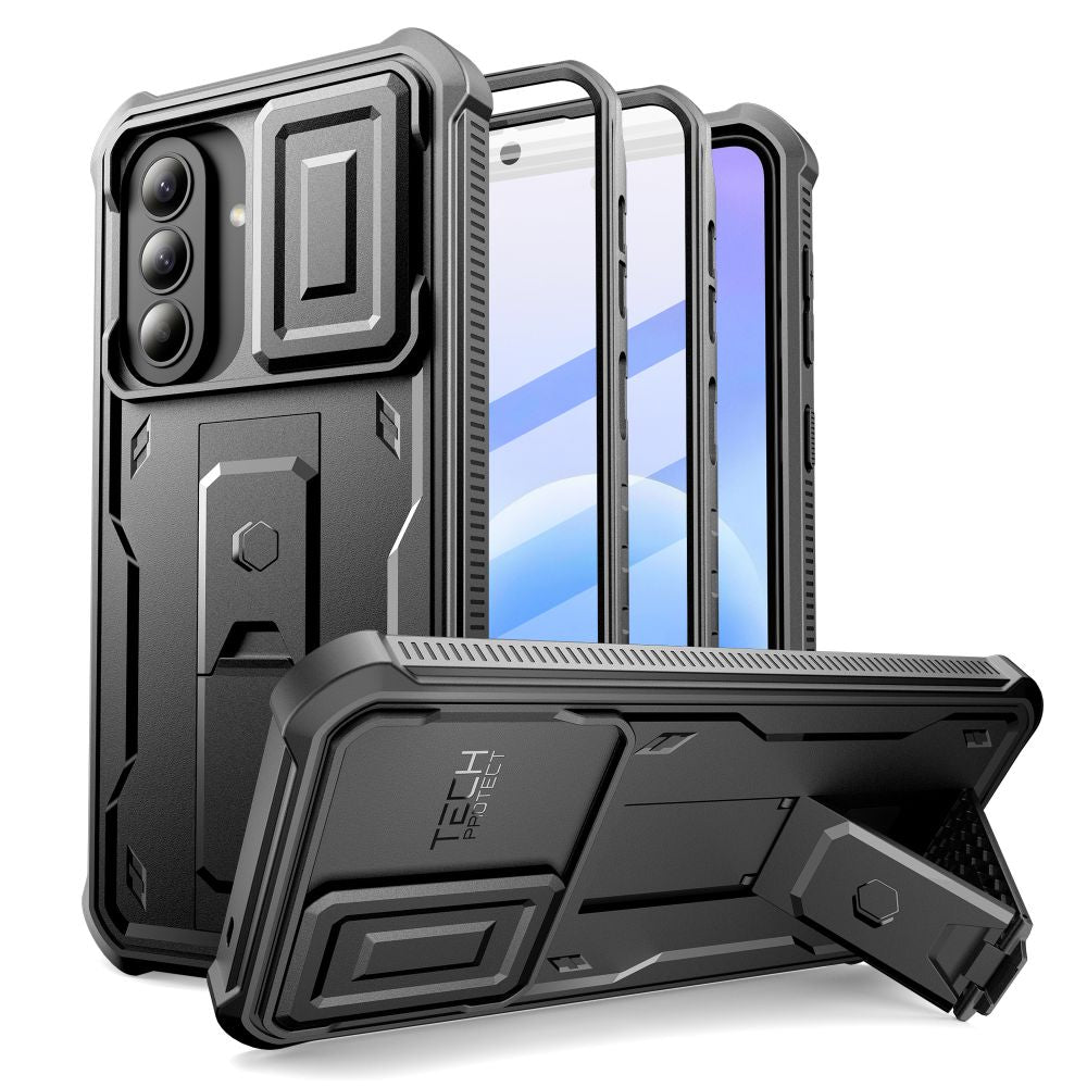 Tech-Protect Kevlar Cam+ 2-Set Case for Samsung Galaxy A57 5G - Black_0